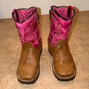 Shyanne Toddler-Girls' Top Western Boot Round Toe